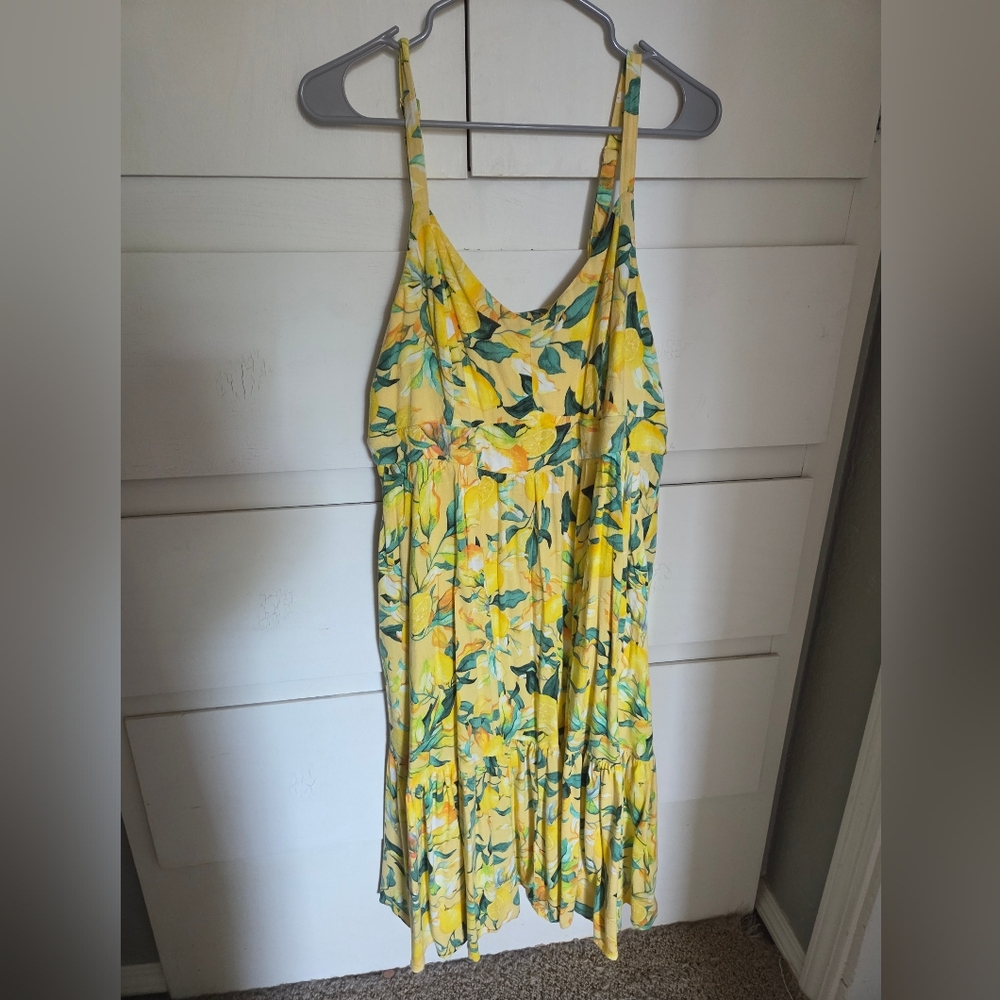 TORRID Lemon Yellow Sundress